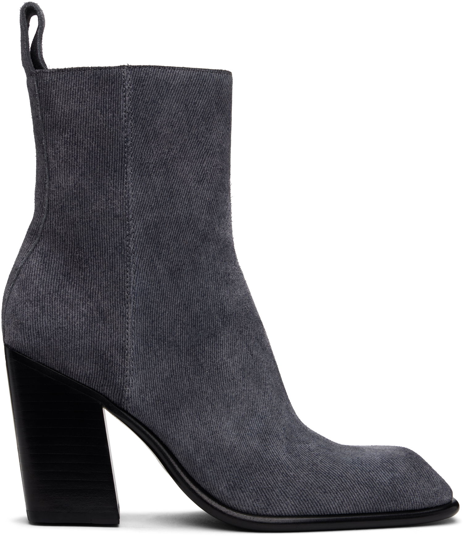 Starostlivosť o obuv Alexander Wang Alexander Wang Throttle Ankle Boots Šedá | 30424B037, 0