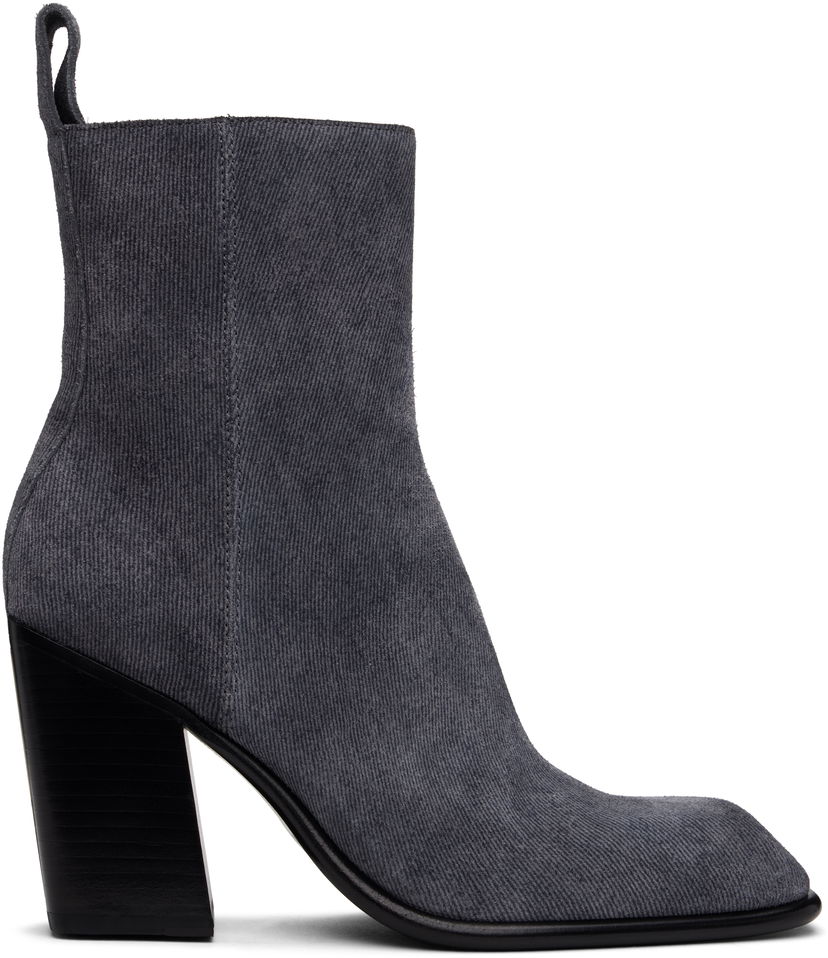 Starostlivosť o obuv Alexander Wang Alexander Wang Throttle Ankle Boots Šedá | 30424B037