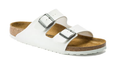Tenisky a topánky Birkenstock Arizona Birko-Flor White Narrow Fit Biela | 552683, 1