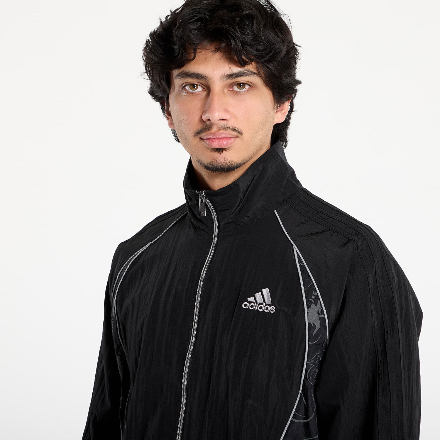 Vetrovka adidas Performance Adilenium Season 4 Teamgeist Track Jacket Čierna | KF8519, 1