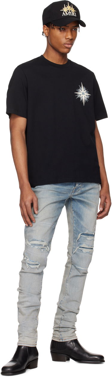 Džínsy AMIRI AMIRI MA Music Note Skinny Jeans Modrá | AMDNSY1139, 3