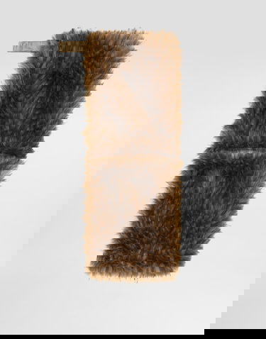Rukavice Dolce & Gabbana Dolce & Gabbana Faux Fur Muff Hnedá | FP572AFUSVXS8230, 3