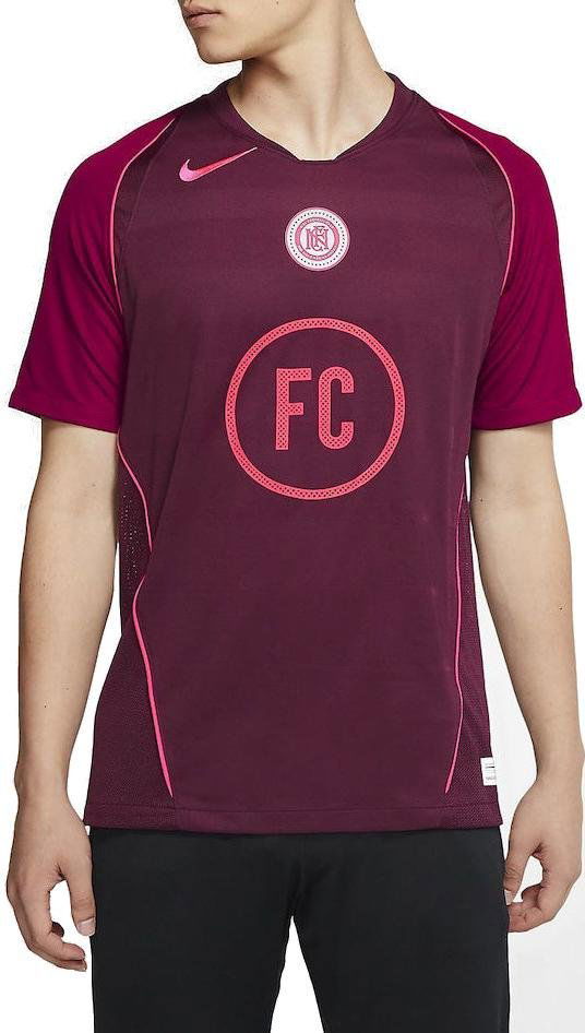 Tričko Nike FC Home Soccer Jersey Vínová | at6017-681, 0