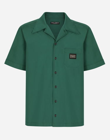 Košeľa Dolce & Gabbana Cotton Hawaiian Shirt Zelené | G5JH9TGF855V0340, 0