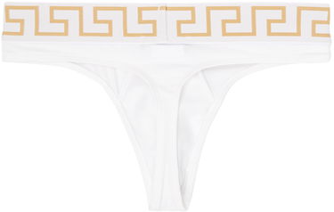 Nohavičky Versace Greca Border Briefs Biela | AU100022_1A10011, 1