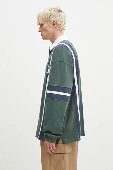 Polo tričko Ambush Rugby Shirt Striped Zelené | BMGC002F24JER0015245, 1