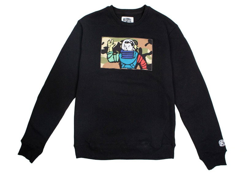 Sveter BILLIONAIRE BOYS CLUB Billionaire Boys Club Astro Camo Crewneck Sweatshirt Čierna | 8012311BLK, 0