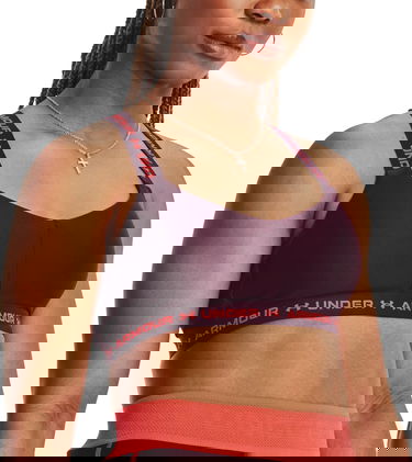 Podprsenka Under Armour High Crossback Bra Vínová | 1361033-600, 0
