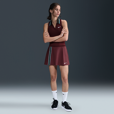Sukňa Nike NikeCourt Slam Dri-FIT Tennis Skirt Vínová | FZ6766-619, 0