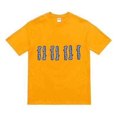 Tričko Supreme Gonz Logo Graphic T-Shirt Žltá | SUP-SS18-438