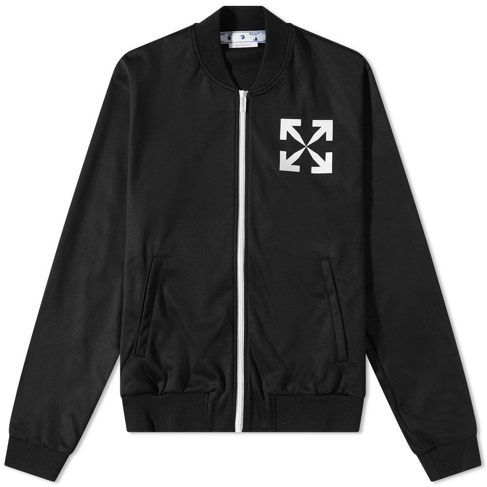 Vetrovka Off-White Single Arrow Slim Tracktop Čierna | OMBD037C99FAB0021001, 0