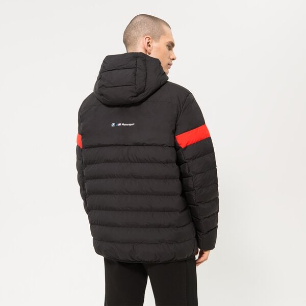 Prešívaná bunda Puma BMW MMS Ecolite Down Sds Padded Hooded Jacket Čierna | 535100-01, 1