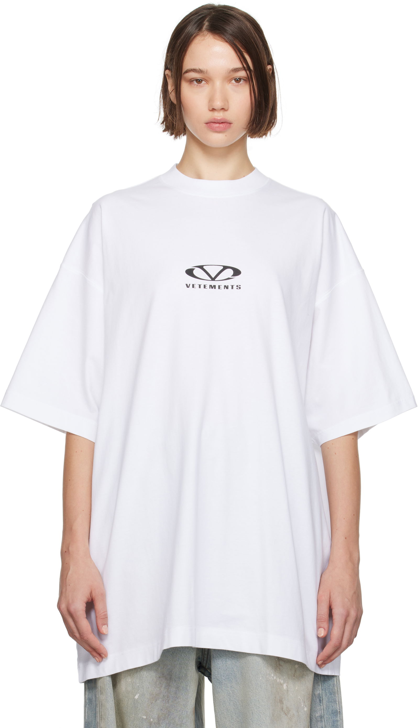 Oval Logo Oversized T-Shirt