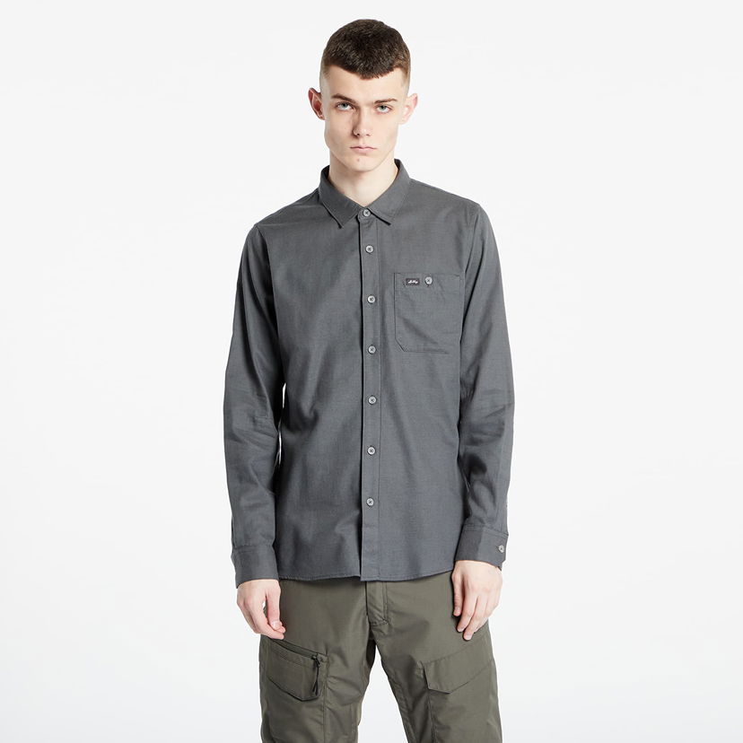 Košeľa Lundhags Ekren Solid Shirt M Šedá | 1119104-656