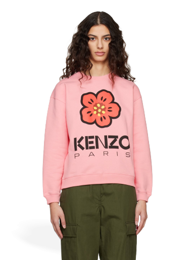 Mikina KENZO Paris Boke Flower Sweatshirt Ružová | FD52SW0364ME