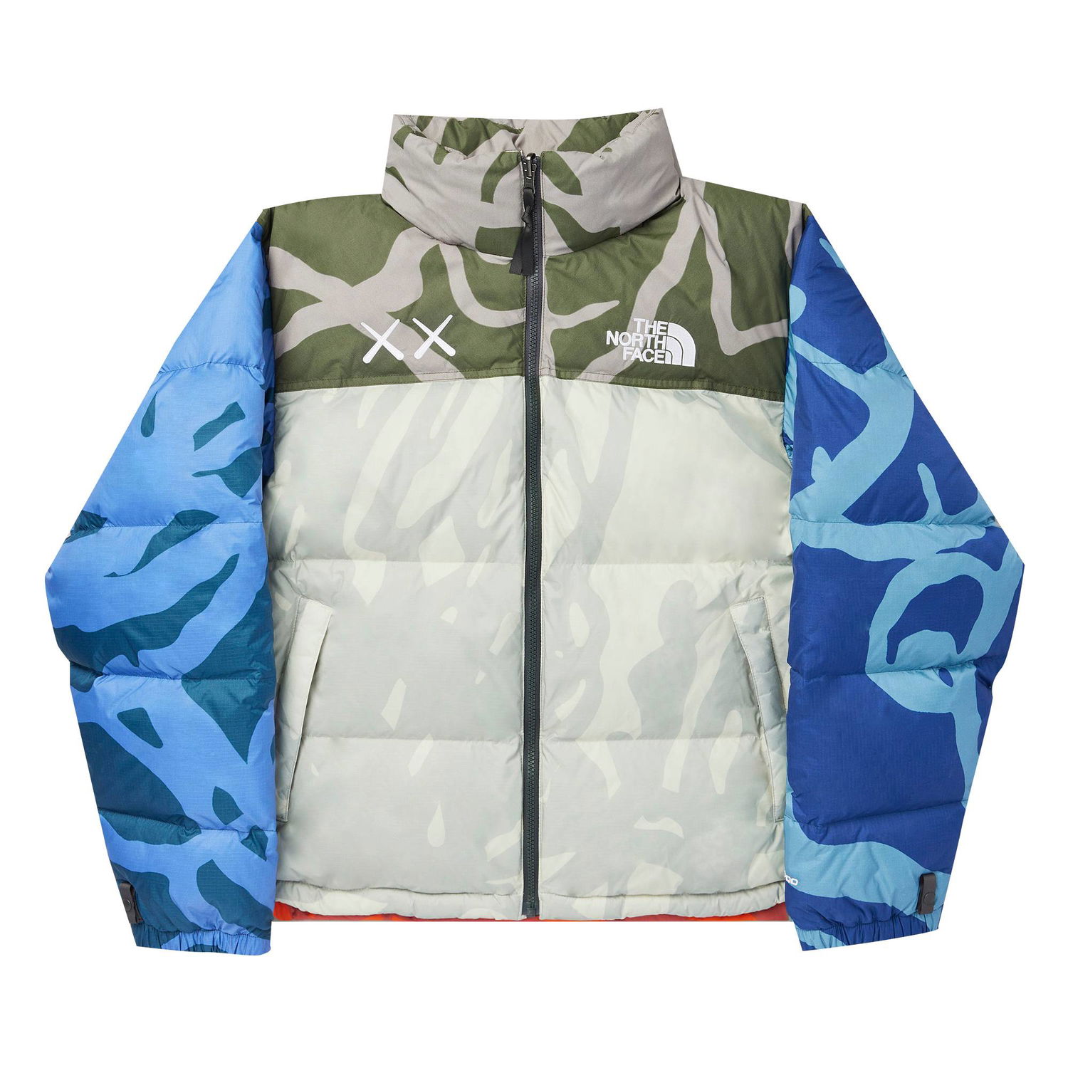Prešívaná bunda The North Face KAWS x Retro 1996 Nuptse Puffer Jacket Rôznofarebný | NF0A7WLU75V, 1