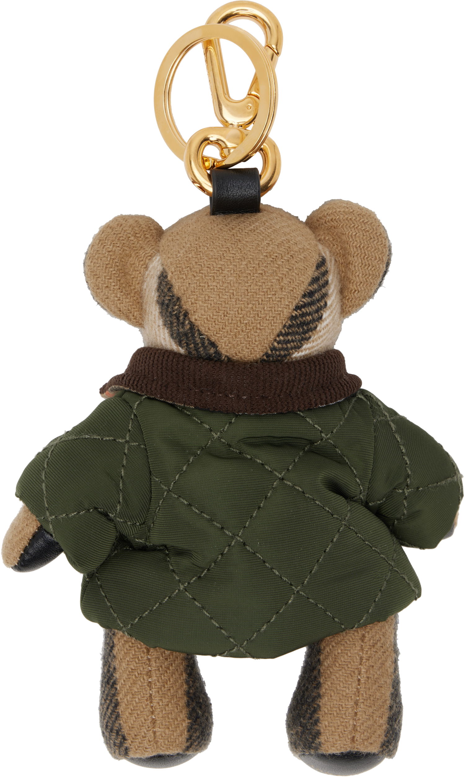 Kľúčenka Burberry Thomas Bear Check Quilted Jacket Charm Keychain Rôznofarebný | 8120170, 1