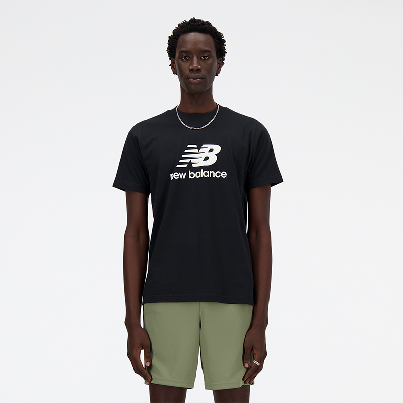 Tričko New Balance t-s Čierna | MT41502BK, 0