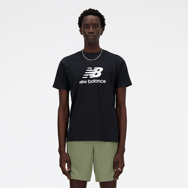 Tričko New Balance t-s Čierna | MT41502BK, 0