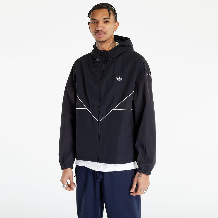 Bunda adidas Originals Větrovka adidas Originals Windbreaker Black Čierna | HR3322, 0