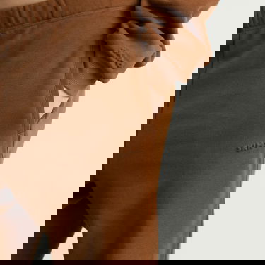 Tepláky SKIMS Cotton Fleece Classic Straight Leg Pant Hnedá | ST-PNT-8385W-BSN, 5