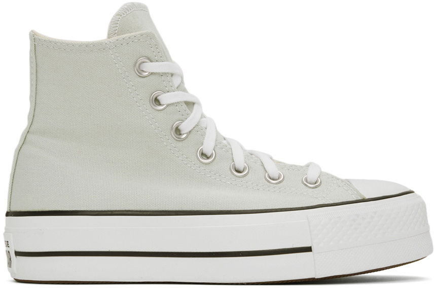 Tenisky a topánky Converse Chuck Taylor All Star Platform Hi Zelené | 572720C, 0