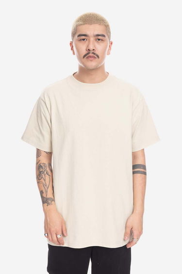 Tričko TAIKAN Plain Heavyweight Béžová | TT0001-CRM, 4