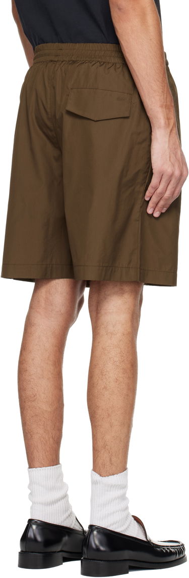 Šortky A.P.C. Cohle Elasticated Waist Shorts Hnedá | COHLE-H10011, 2