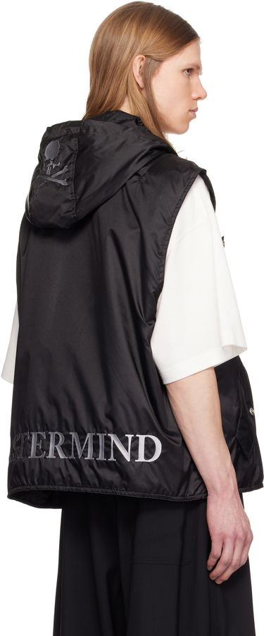 Vesta Mastermind WORLD Mastermind World Hooded Nylon Vest Čierna | MW25S14-VE002-501, 2