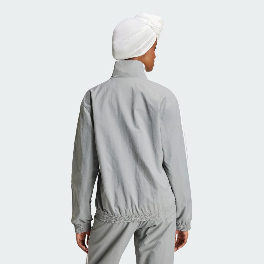Vetrovka adidas Originals Woven Track Jacket Šedá | JD5329, 1