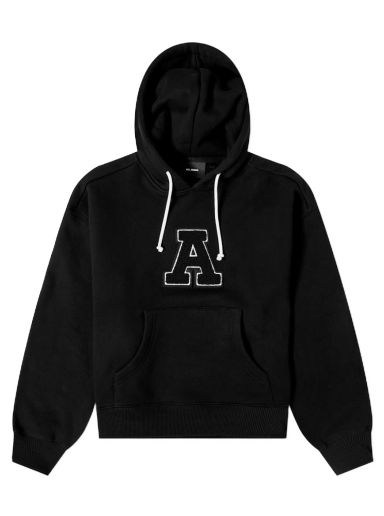 Mikina AXEL ARIGATO College A Appliquéd Hoody Čierna | A0828001