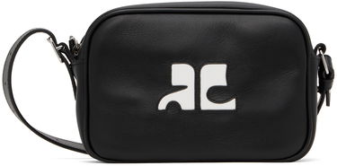 Taška cez rameno Courrèges Courrèges Reedition Camera Bag Čierna | PERGSA061CR0065, 0