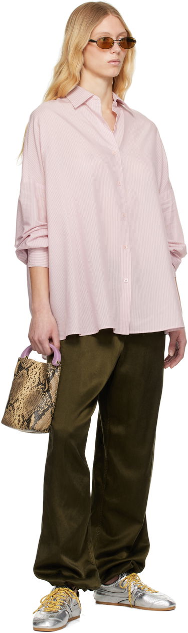Košeľa Dries Van Noten Dries Van Noten Striped Cocoon Shirt Ružová | 251-010700-1524, 3
