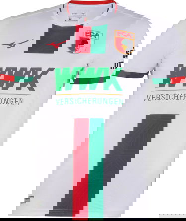 Dres Mizuno FC Augsburg 2023/24, Biela | p2gaax25-001, 0