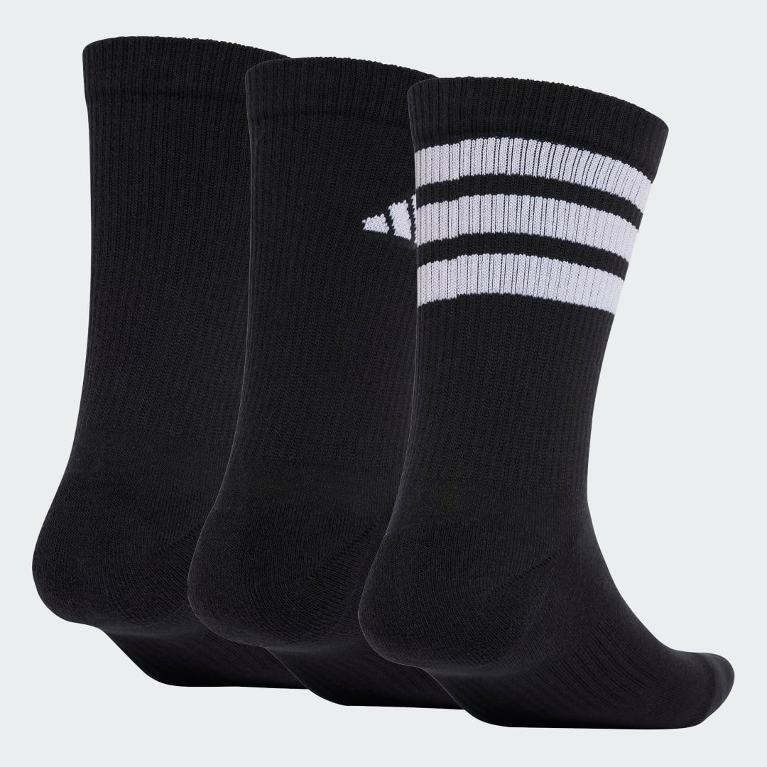 Ponožky adidas Performance 3 Pairs Mid-Cut Socks Čierna | JI6315, 0