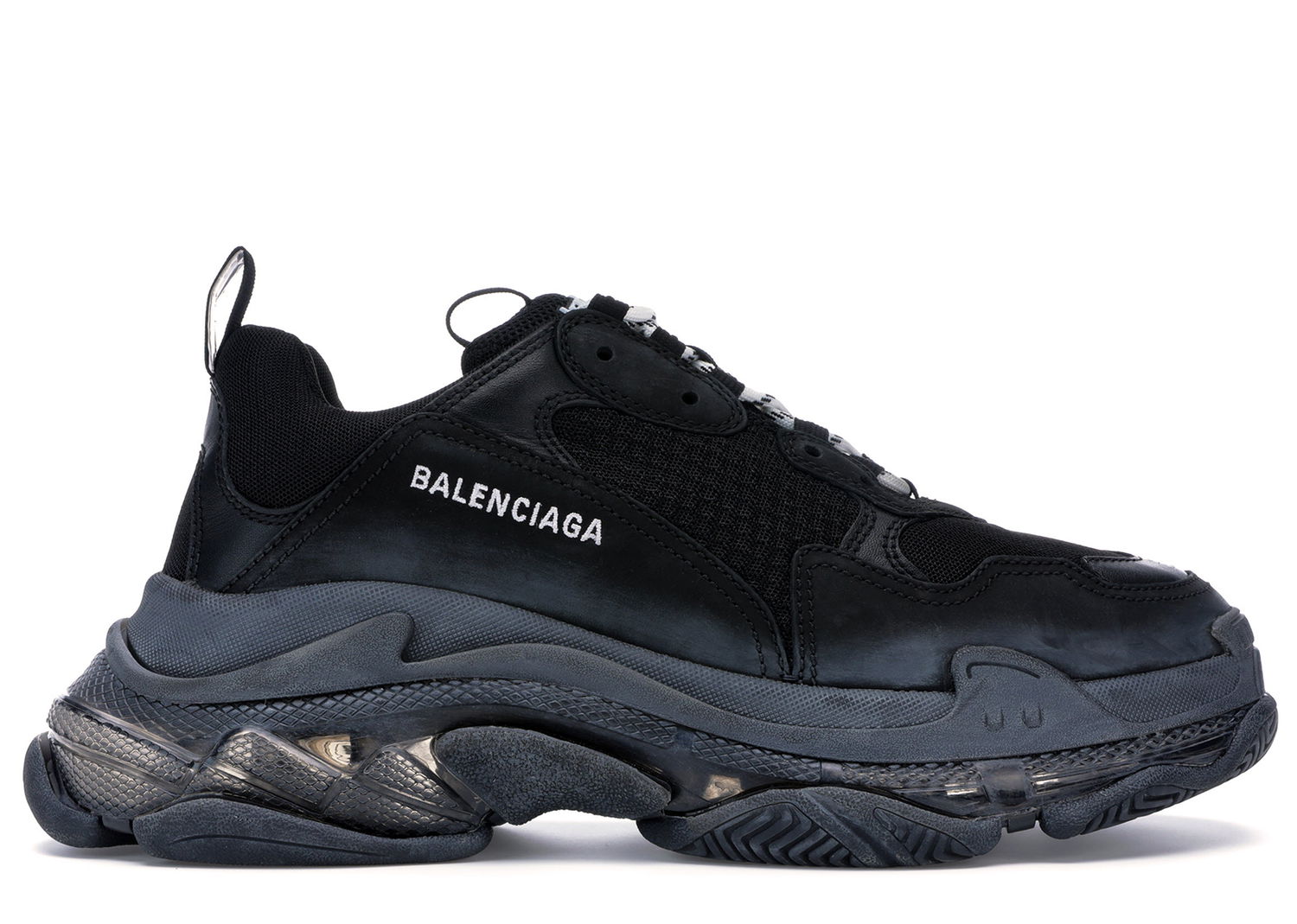 Tenisky a topánky Balenciaga Triple S Clear Sole Black Čierna | 541624 W09O1 1000, 0