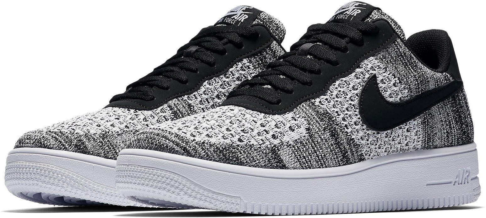 Nike air force shop 1 flyknit oreo