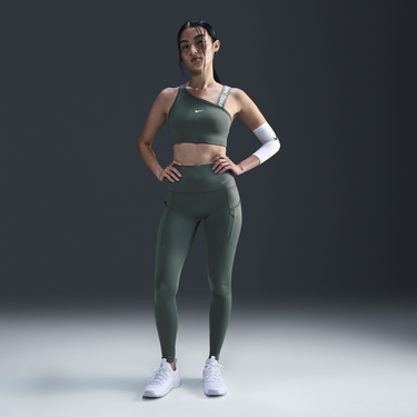 Legíny Nike High Waisted Leggings With Pockets Zelené | DQ5668-338, 3