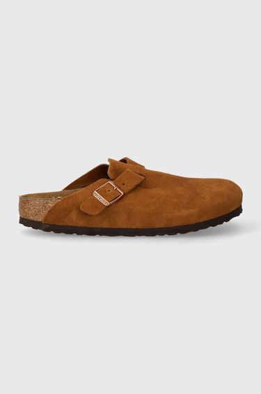 Tenisky a topánky Birkenstock Boston Suede Slip-on Sandals Hnedá | 1027119, 1