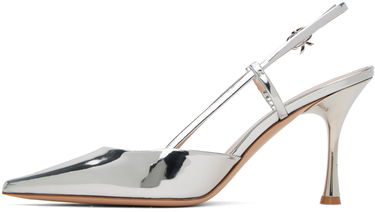 Tenisky a topánky Gianvito Rossi Women's Slingback Metallic Pumps Metalická | G95335.85LAC.MET, 2