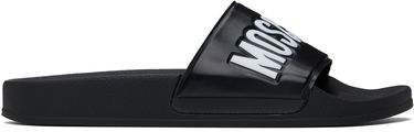 Tenisky a topánky Moschino Moschino Rubber Pool Slides Čierna | 251 MB28022G0M G10 000, 0