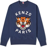 Men's Lucky Tiger Crew Sweat Midnight Blue