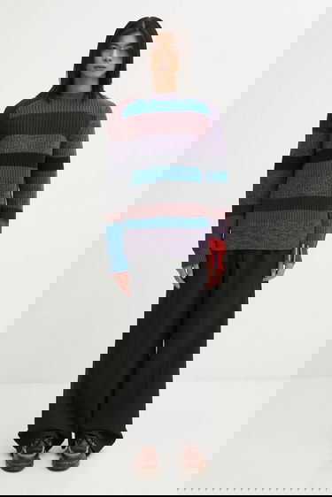 Sveter Barbour Barbour x Paul Smith Multi Striped Crew Sweater Rôznofarebný | MKN1697MI11, 5