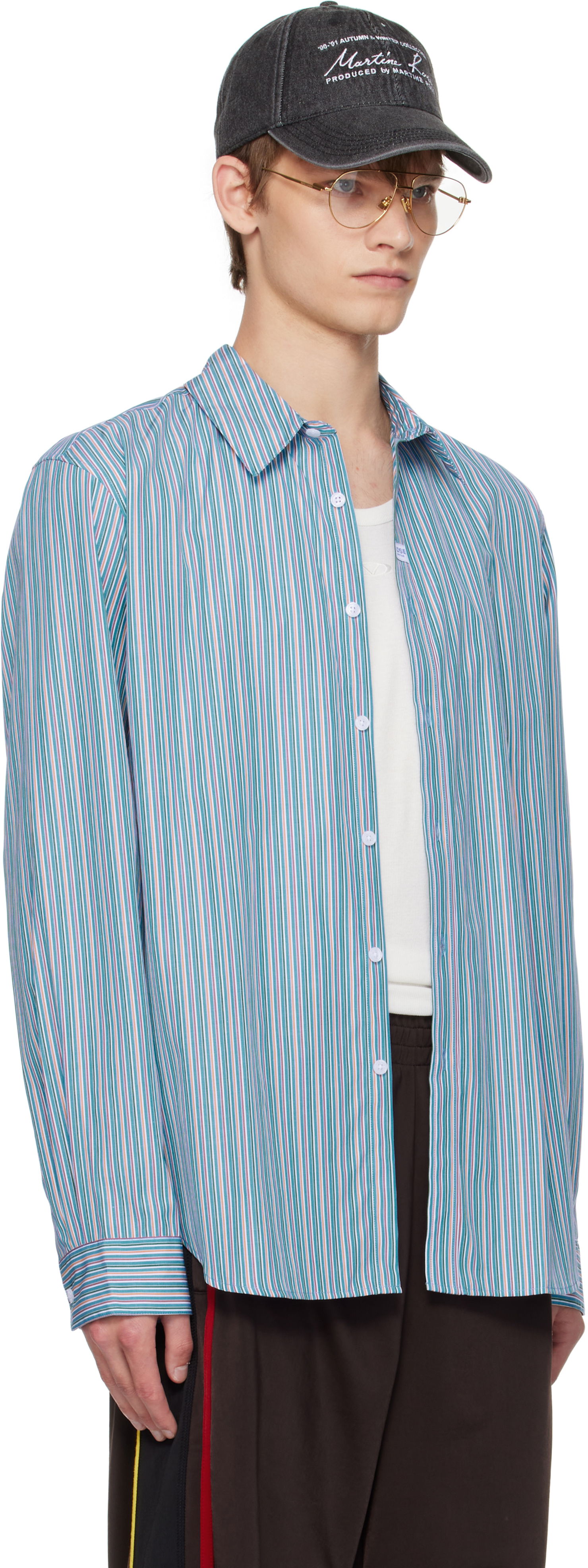 Košeľa Martine Rose Martine Rose Classic Striped Shirt Rôznofarebný | 401WS30532, 1