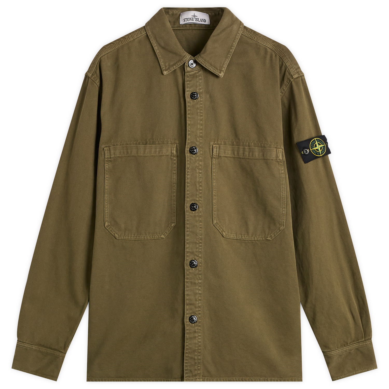 Bunda Stone Island Old Effect Garment Dyed Overshirt Zelené | K2S151200025-V0154, 0