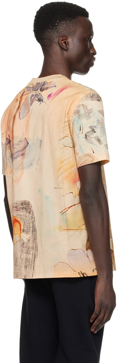 Tričko Paul Smith Paul Smith Printed T-Shirt Béžová | M1R-919T-MP4275-60, 2