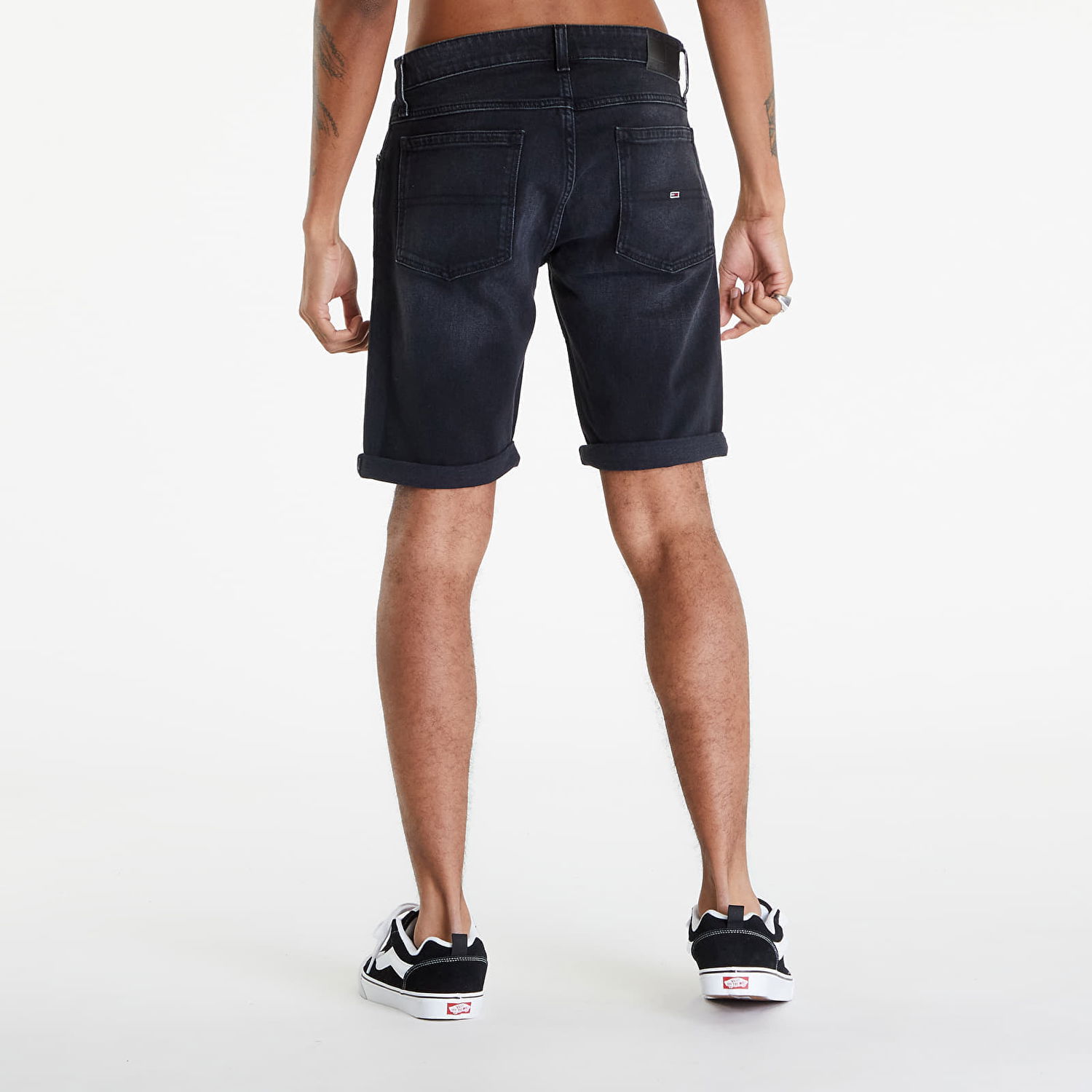 Šortky Tommy Hilfiger Ronnie Shorts Denim Black Čierna | DM0DM18784 1BZ, 1