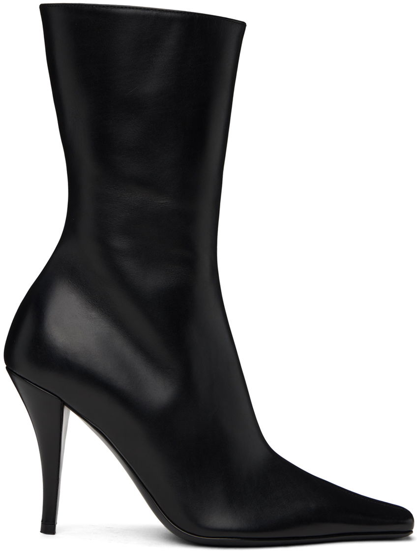 Tenisky a topánky The Row Black Shrimpton High Boots Čierna | F1424-VBC60, 0