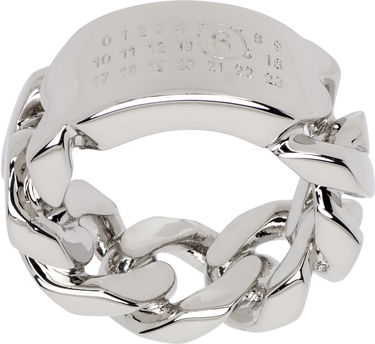Prsteň Maison Margiela MM6 Maison Margiela Minimal Logo Chain Ring Metalická | SM6UQ0104 P8371, 1