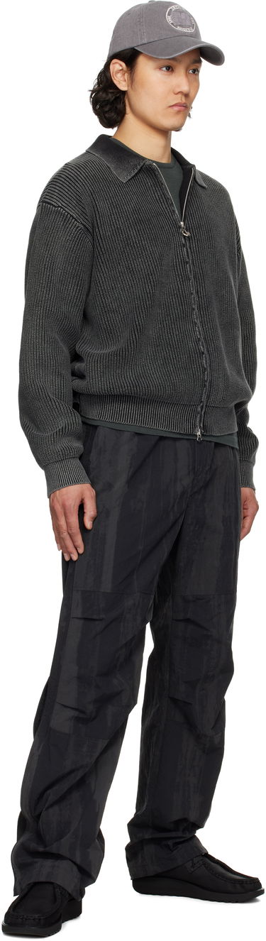 Nohavice Solid Homme Solid Homme String Detail Trousers Čierna | S251PT31, 3